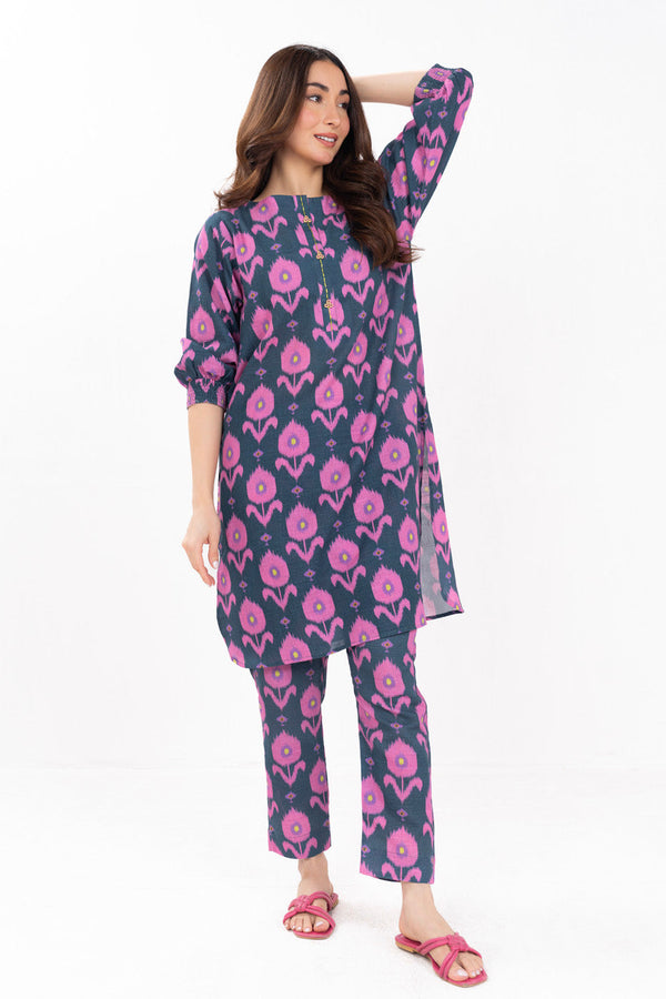 Stitched - Printed Khaddar Kurta